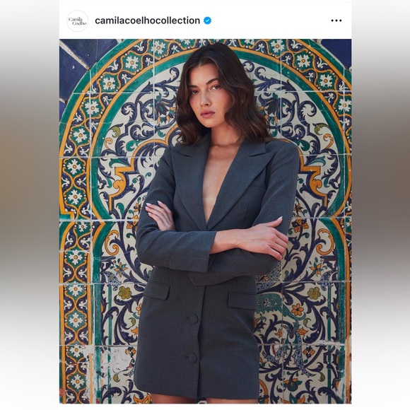 Camila Coelho Stanton Blazer Dress from Revolve - Picture 6 of 6